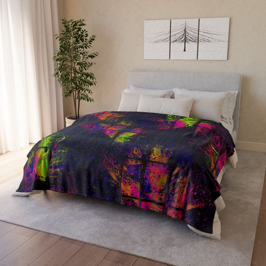 🌙✨ The Enchanted Dreamscape Blanket ✨🌙 Ultra-Soft Cosmic Comfort Throw • Limited One-of-a-Kind Design • 60" × 80"