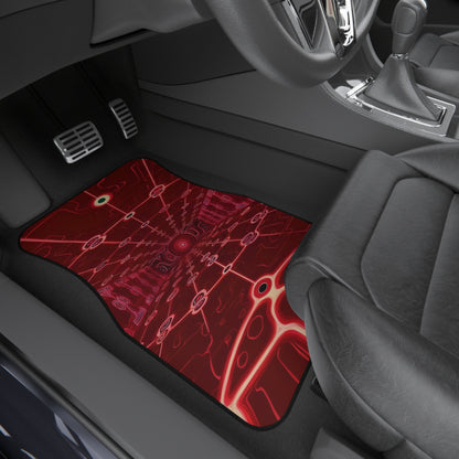 ✨ Spellbound Style: 4-Piece Enchanted Car Mats 🌟🚗🔮