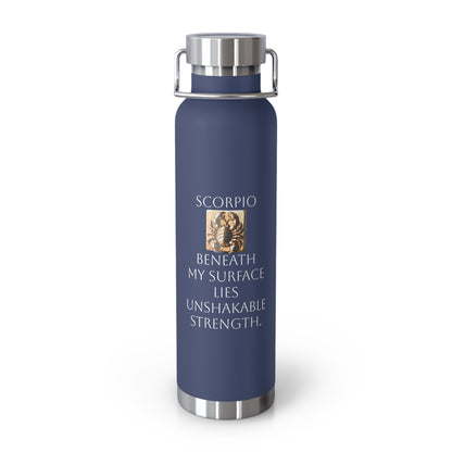 ✨🔮 Enchanted Scorpio Copper Insulated Bottle – 22oz of Temperature Magic! 🔮✨
