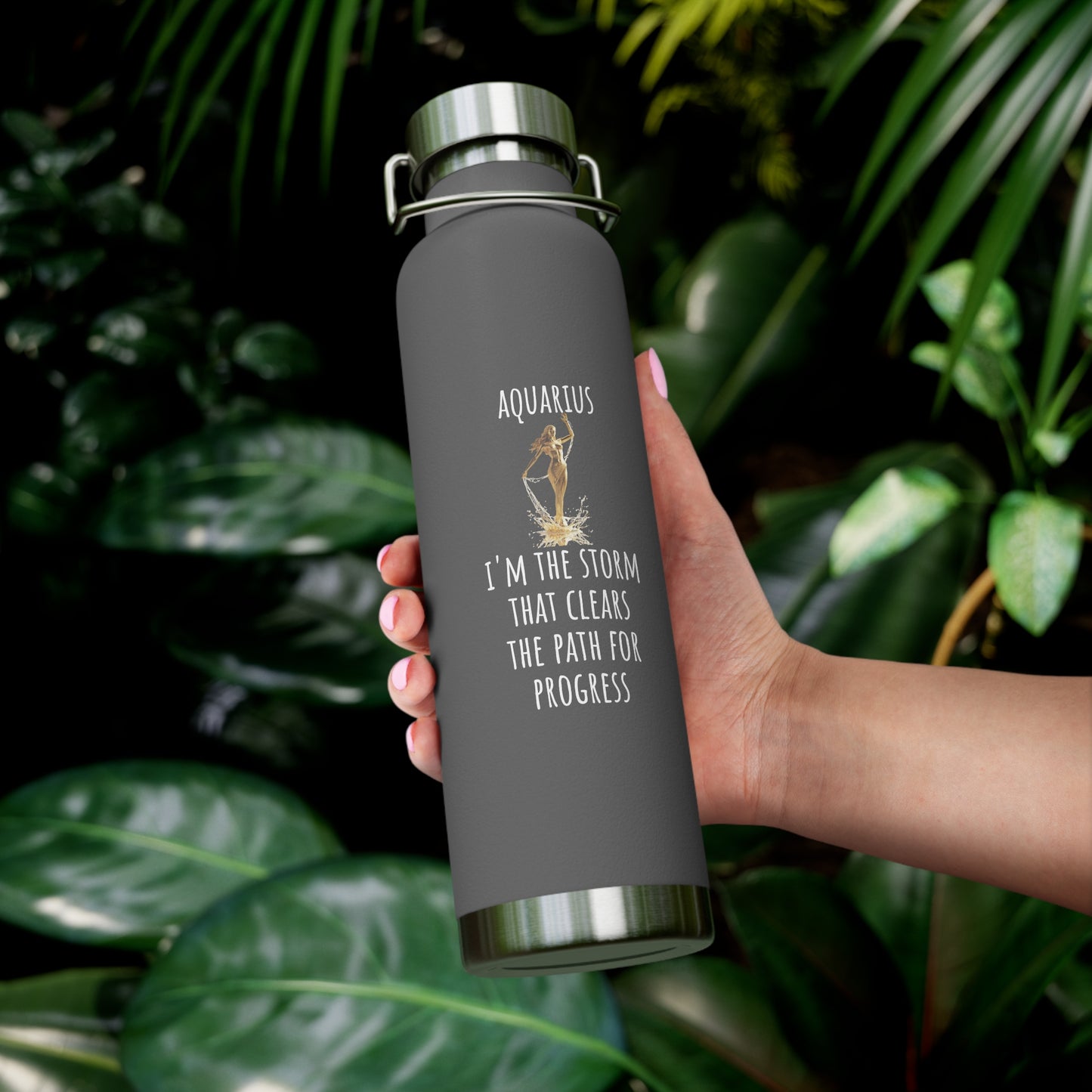 ✨🔮 Enchanted Aquarius Copper Insulated Bottle – 22oz of Temperature Magic! 🔮✨