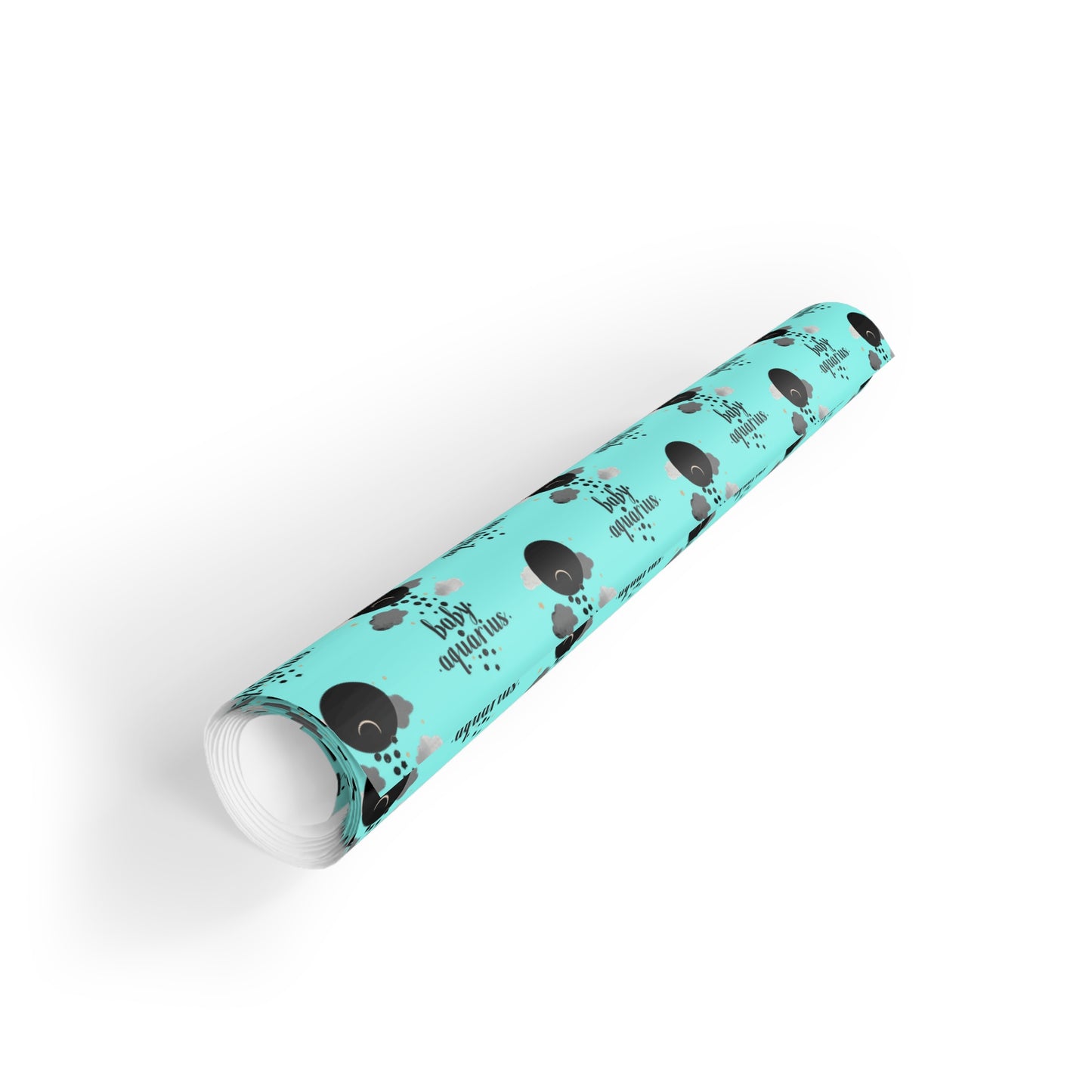 ♒ Baby Aquarius Wrapping Paper | The Enchanted Wrap™ Collection ♡