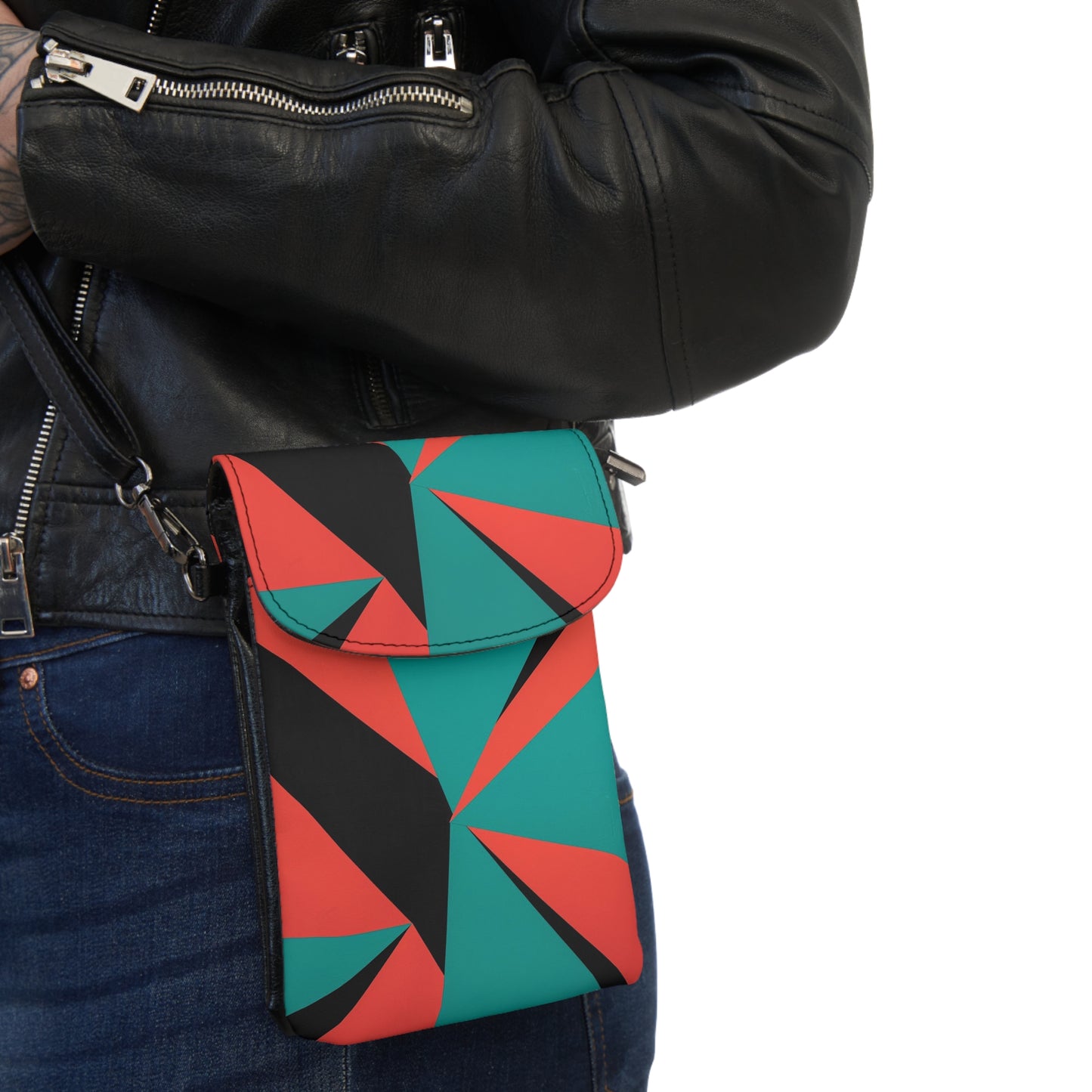 👜🌟 The Razzle-Dazzle Pocket Prism™ Cell Phone Wallet ✨💼🌈