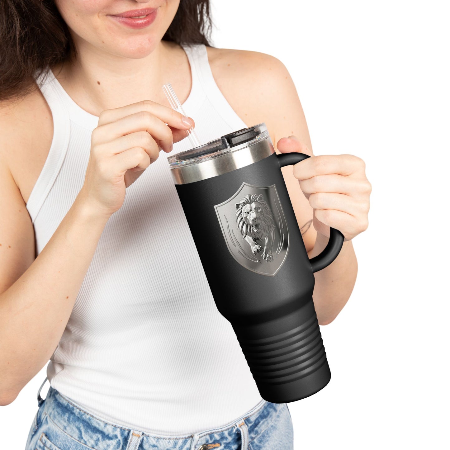 🤍 Enchanted Emblem Travel Tumbler 🤍