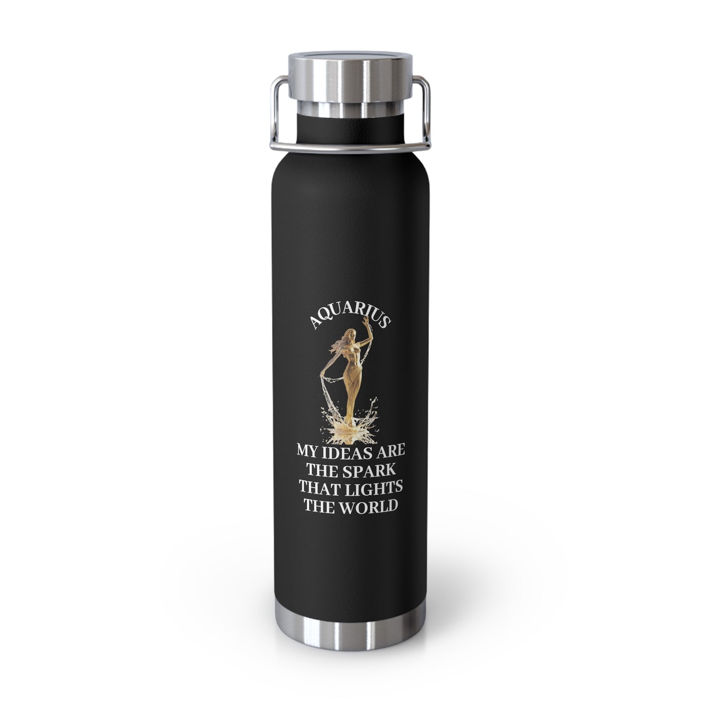 ✨🔮 Enchanted Aquarius Copper Insulated Bottle – 22oz of Temperature Magic! 🔮✨
