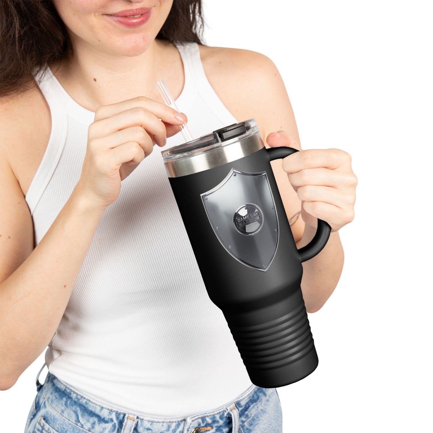 🤍 Enchanted Emblem Travel Tumbler 🤍
