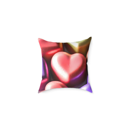 Love in Bloom: Enchanted Decorative Pillow for a Cozy Touch