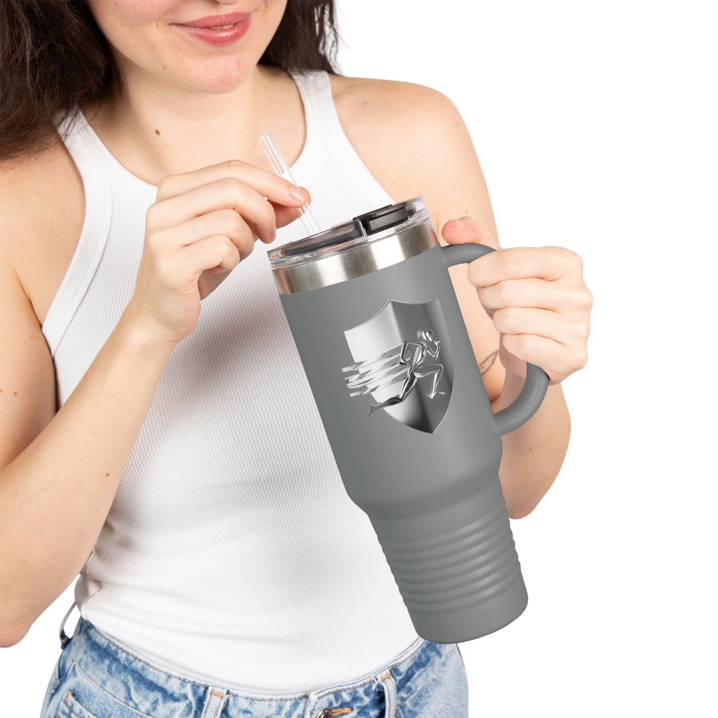 🤍 Enchanted Emblem Travel Tumbler 🤍