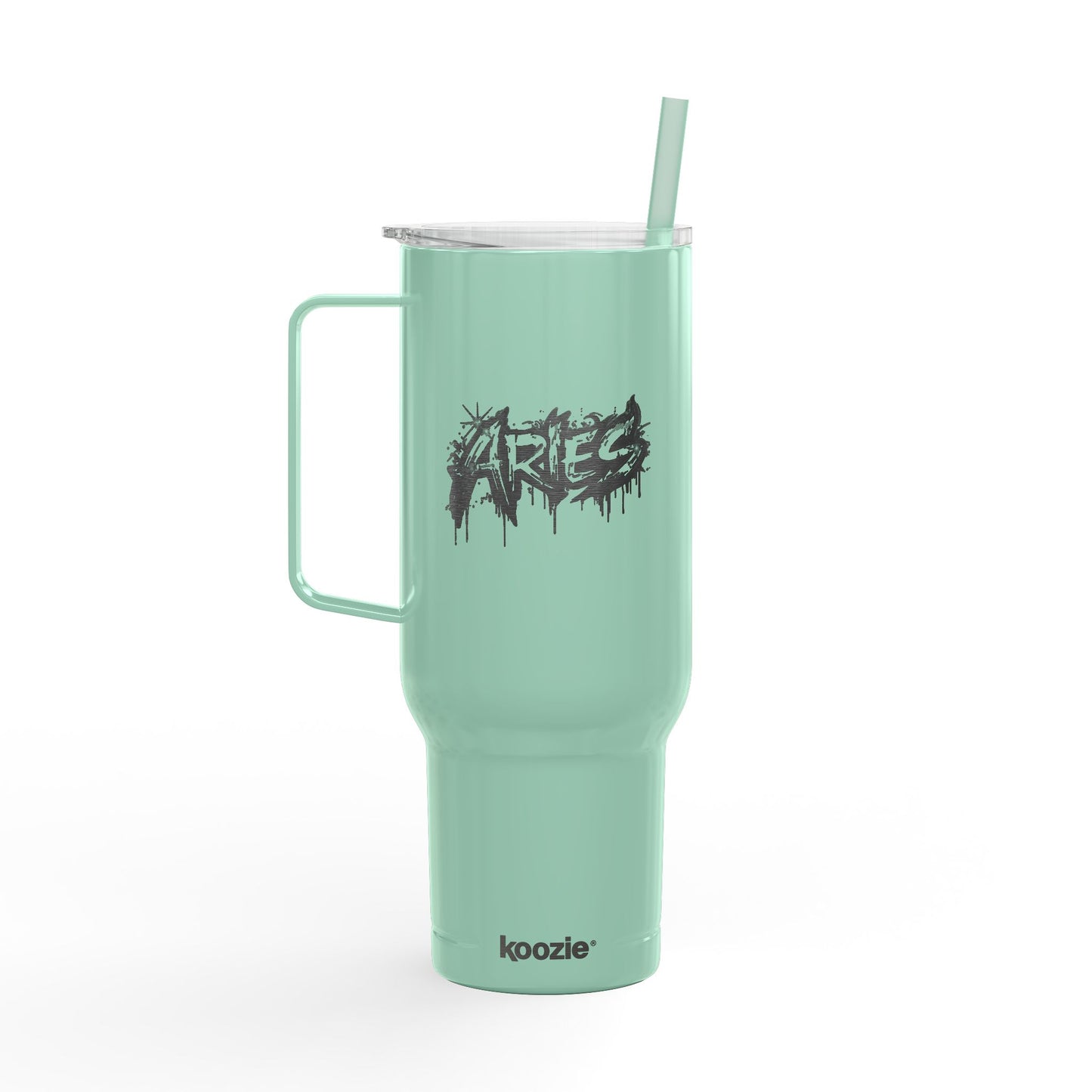 Cosmic Aries Signatures ✨ 40oz Engraved Zodiac Tumbler