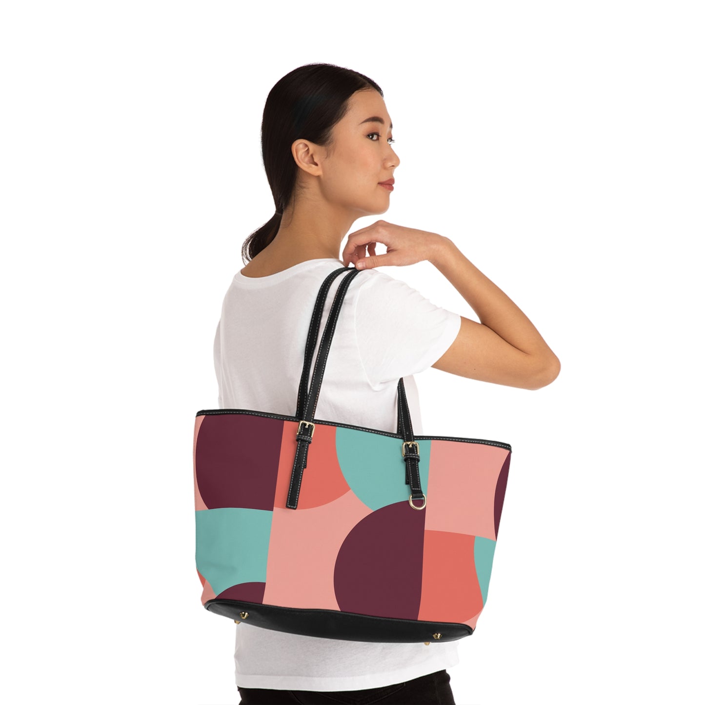 👜✨ The Razzle-Dazzle Double Vision™ PU Leather Shoulder Bag ✨👜🌈