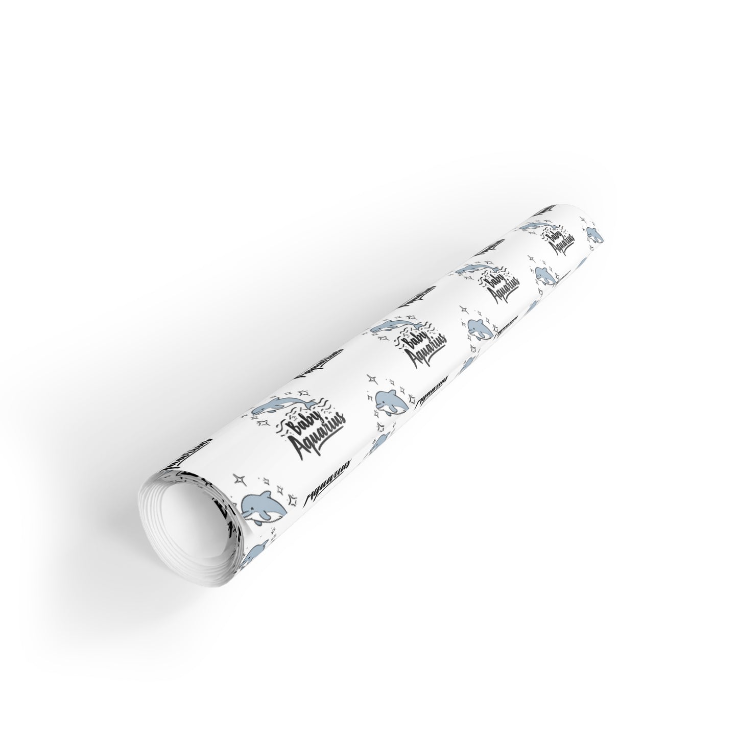 ♒ Baby Aquarius Wrapping Paper | The Enchanted Wrap™ Collection ♡