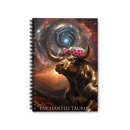 🌿✨ Enchanted Taurus Zodiac Journal – A Grounded Notebook for Steady Dreamers & Nature Lovers ♉📖