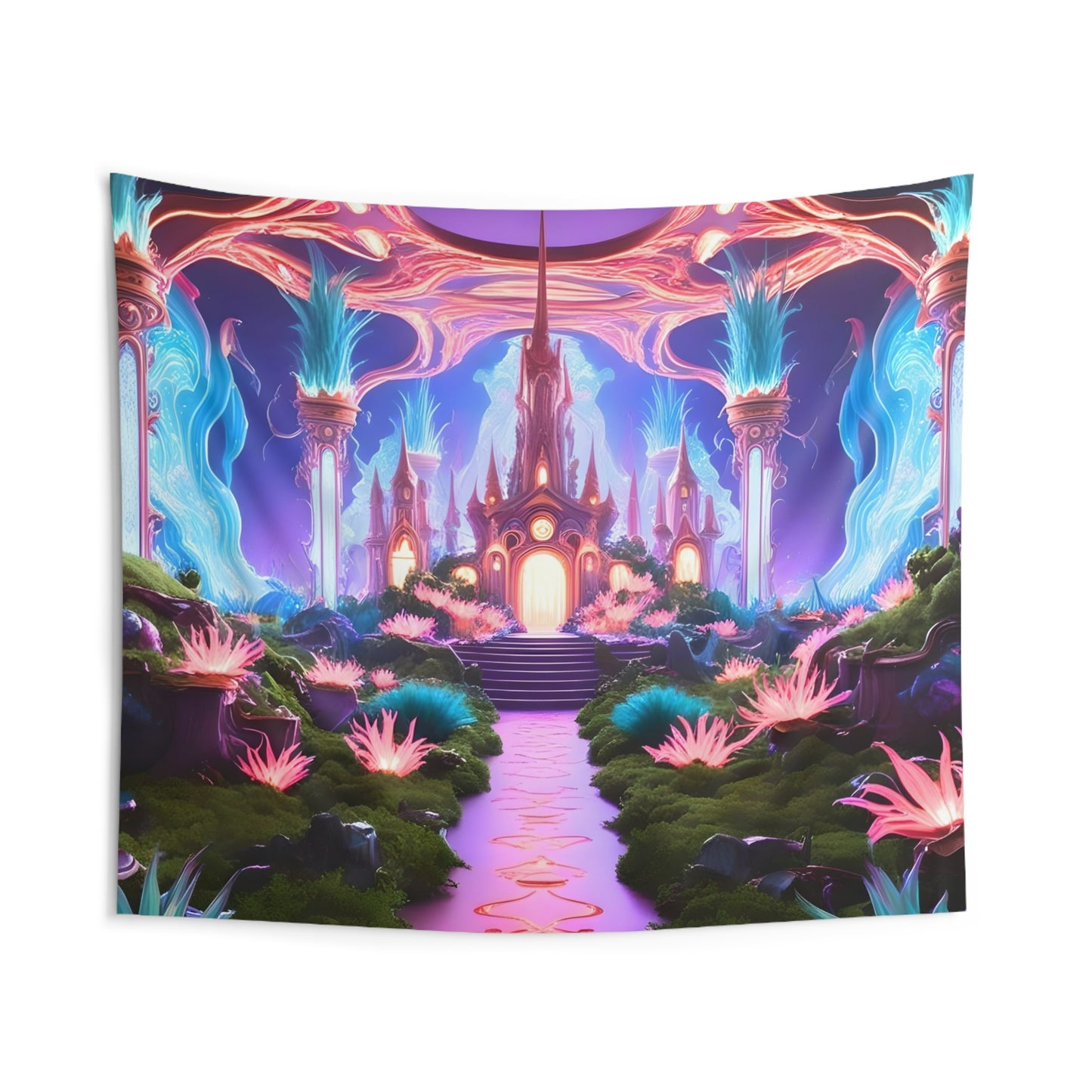 🌟✨ Mystical Aura: Enchanted Tapestry for Your Magical Wall and Captivating Photography Backdrops 📸🪄🌙