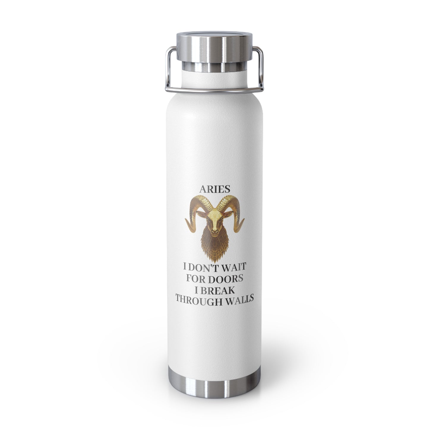 ✨🔮 Enchanted Aries Copper Insulated Bottle – 22oz of Temperature Magic! 🔮✨
