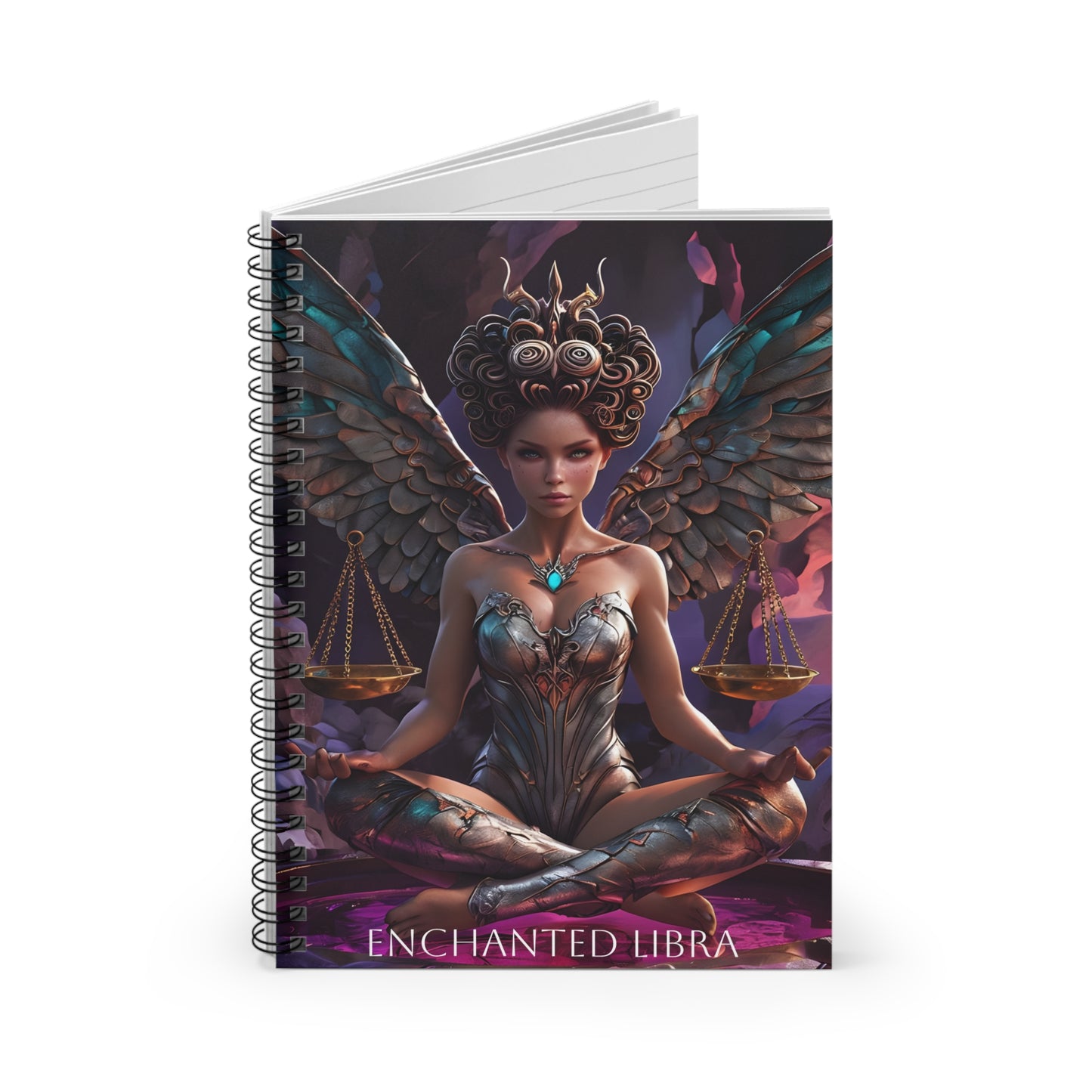 ⚖️✨ Enchanted Libra Zodiac Journal – A Harmonious Notebook for Balanced Minds & Dreamers ♎📖