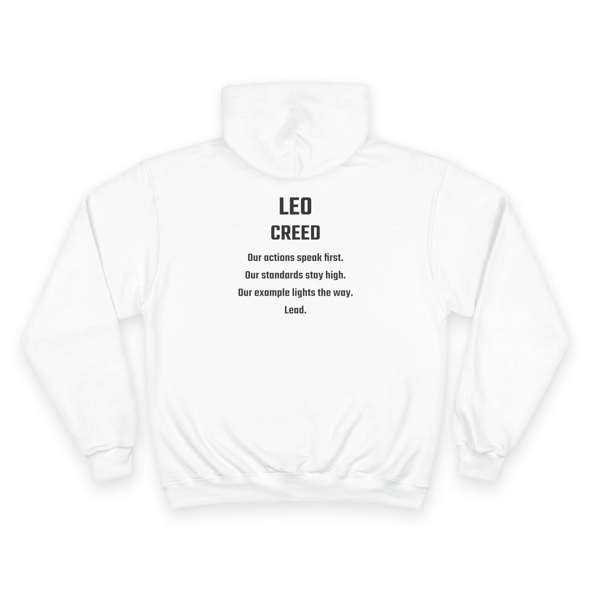 🤍 The Enchanted Order™ Leo Creed Hoodie 🤍