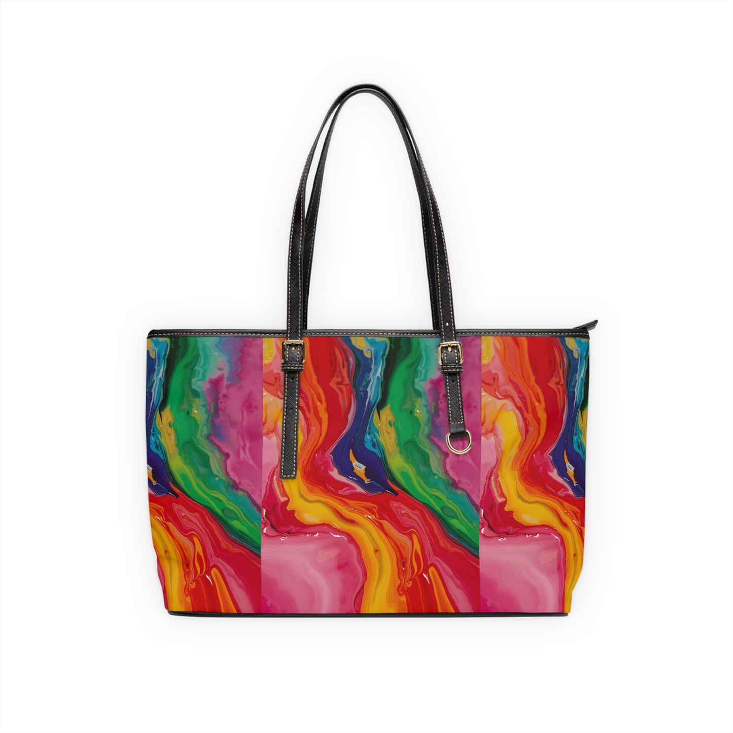 👜✨ The Razzle-Dazzle Double Vision™ PU Leather Shoulder Bag ✨👜🌈