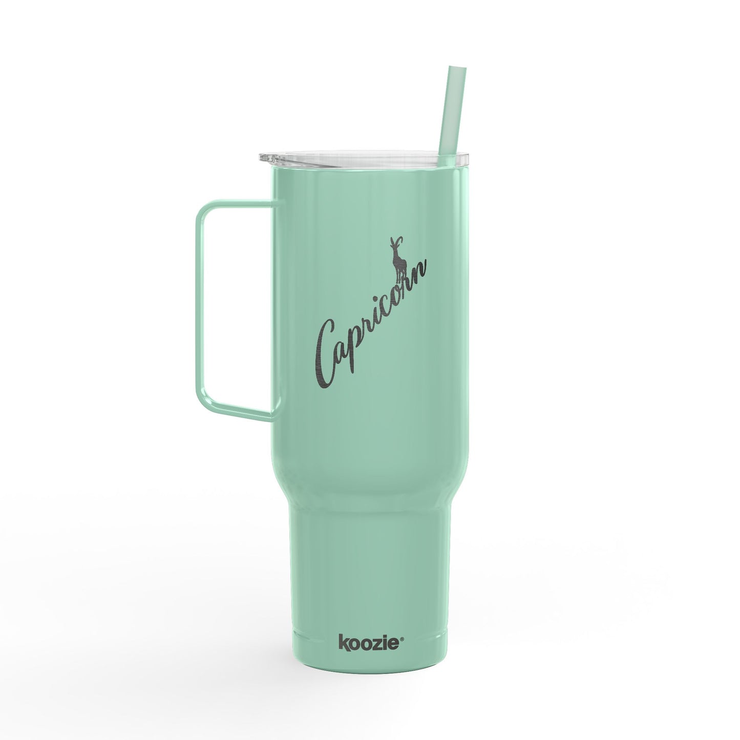 Cosmic Capricorn Signatures ✨ 40oz Engraved Zodiac Tumbler