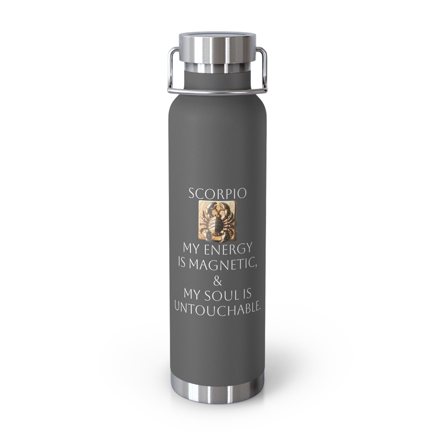 ✨🔮 Enchanted Scorpio Copper Insulated Bottle – 22oz of Temperature Magic! 🔮✨
