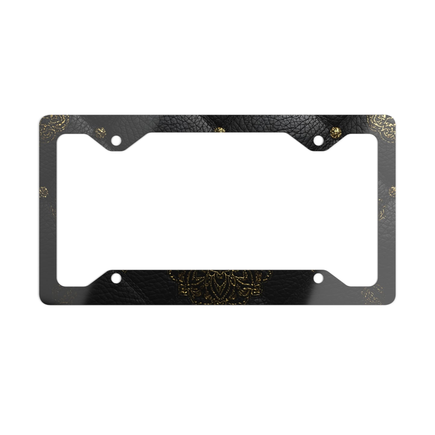 ✨🚗 The Enchanted Drive: Glossed Glory License Plate Frame – Luxury Custom Metal Accent 💎🌙