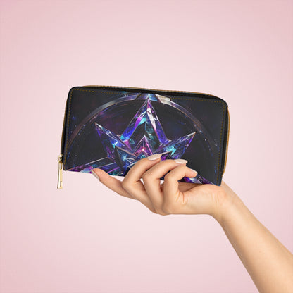 💎✨ Mystical Magic: The Enchanted Zippered Wallet of Elegance & Wonder 🔮💖🌙