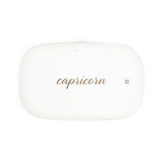 ♑ Aurora UV Phone Sanitizer & Fast Wireless Charging Pad – Capricorn Edition 🏔️♑