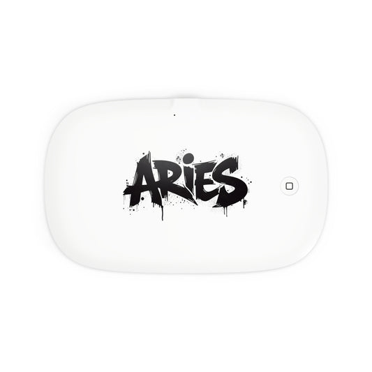 ♈ Aurora UV Phone Sanitizer & Fast Wireless Charging Pad – Aries Edition 🔥♈