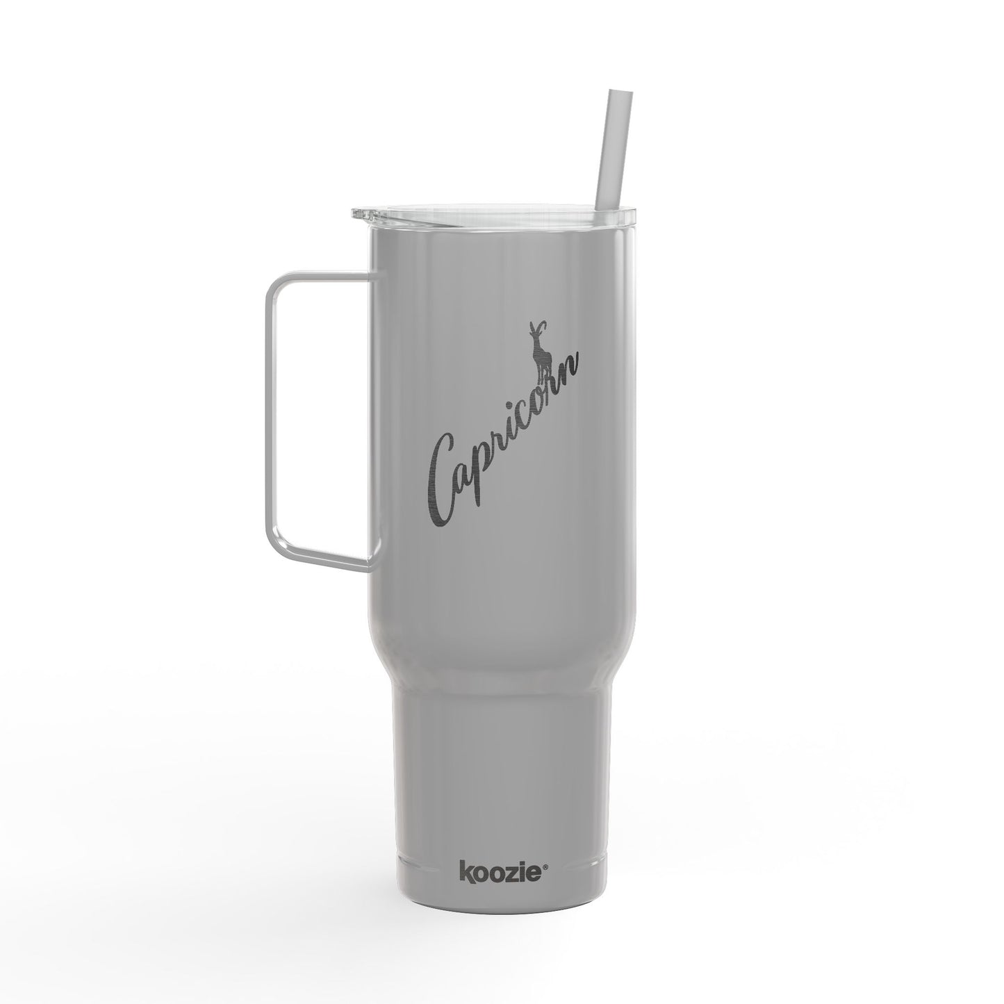 Cosmic Capricorn Signatures ✨ 40oz Engraved Zodiac Tumbler