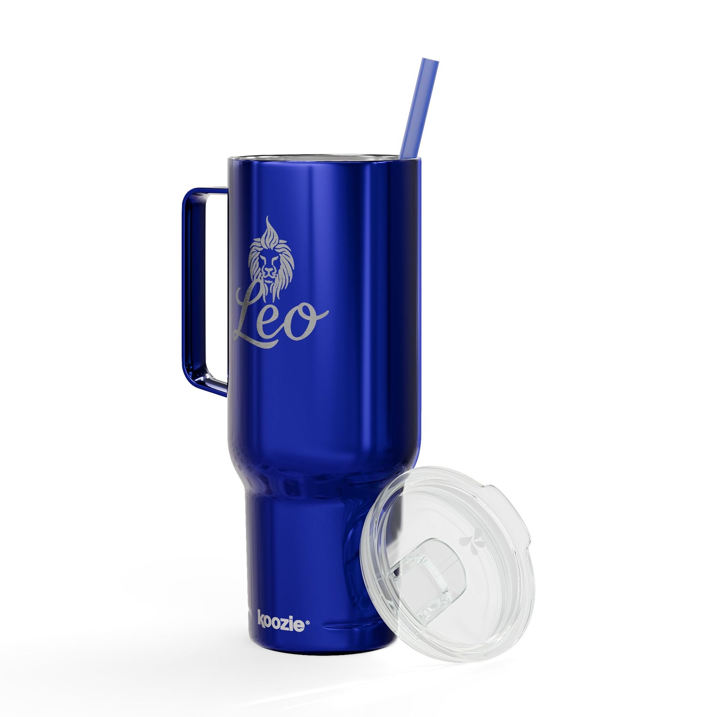 Cosmic Leo Signatures ✨ 40oz Engraved Zodiac Tumbler