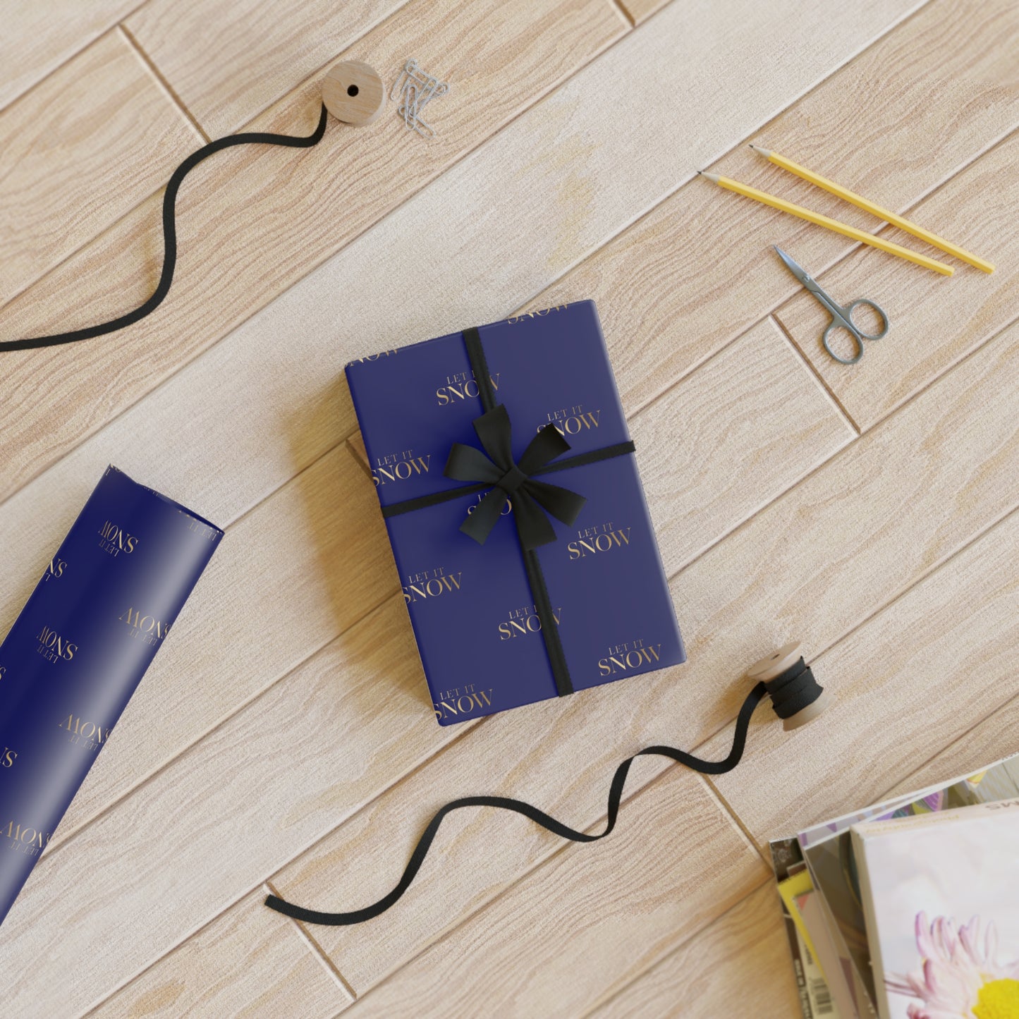 🎄✨ Enchanted Christmas Wrapping Paper – Holiday Magic in Every Fold 🎁❄️🌟