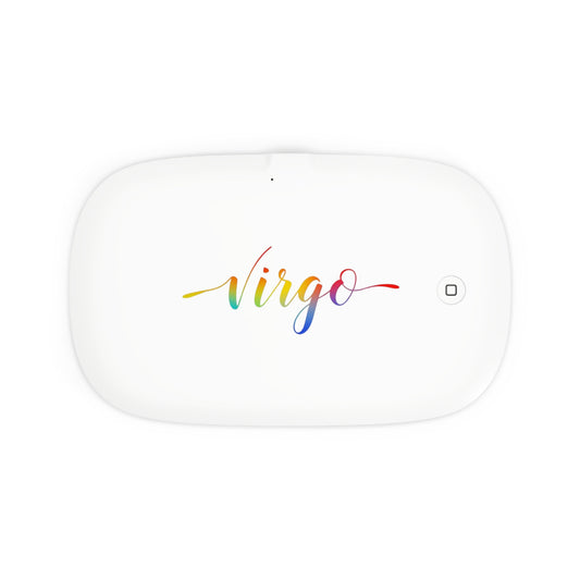 ♍ Aurora UV Phone Sanitizer & Fast Wireless Charging Pad – Virgo Edition 🌙♍