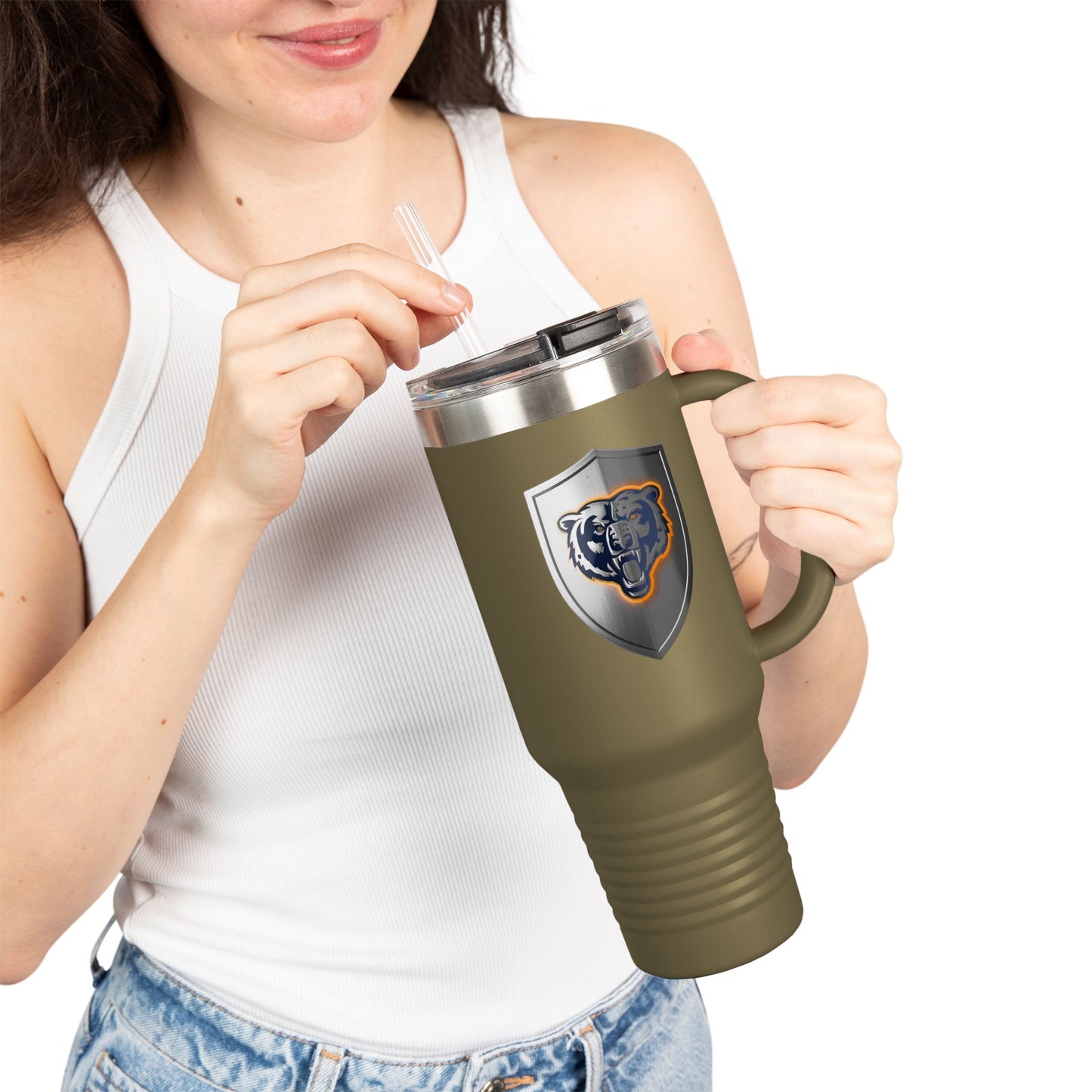 🤍 Enchanted Emblem Travel Tumbler 🤍
