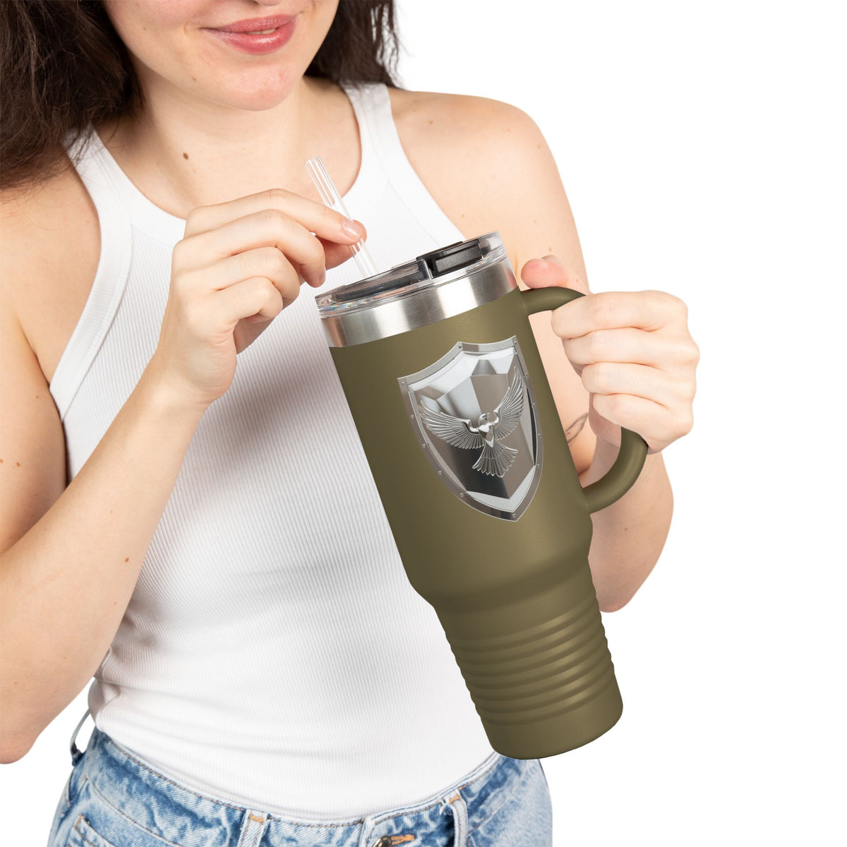 🤍 Enchanted Emblem Travel Tumbler 🤍