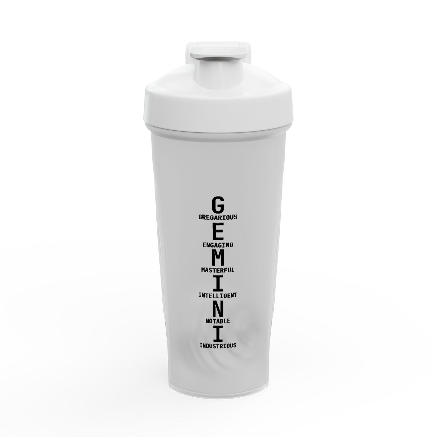 The Enchanted Zodiac™ Gemini Protein Shaker – 24oz One-of-One Cosmic Edition ♊