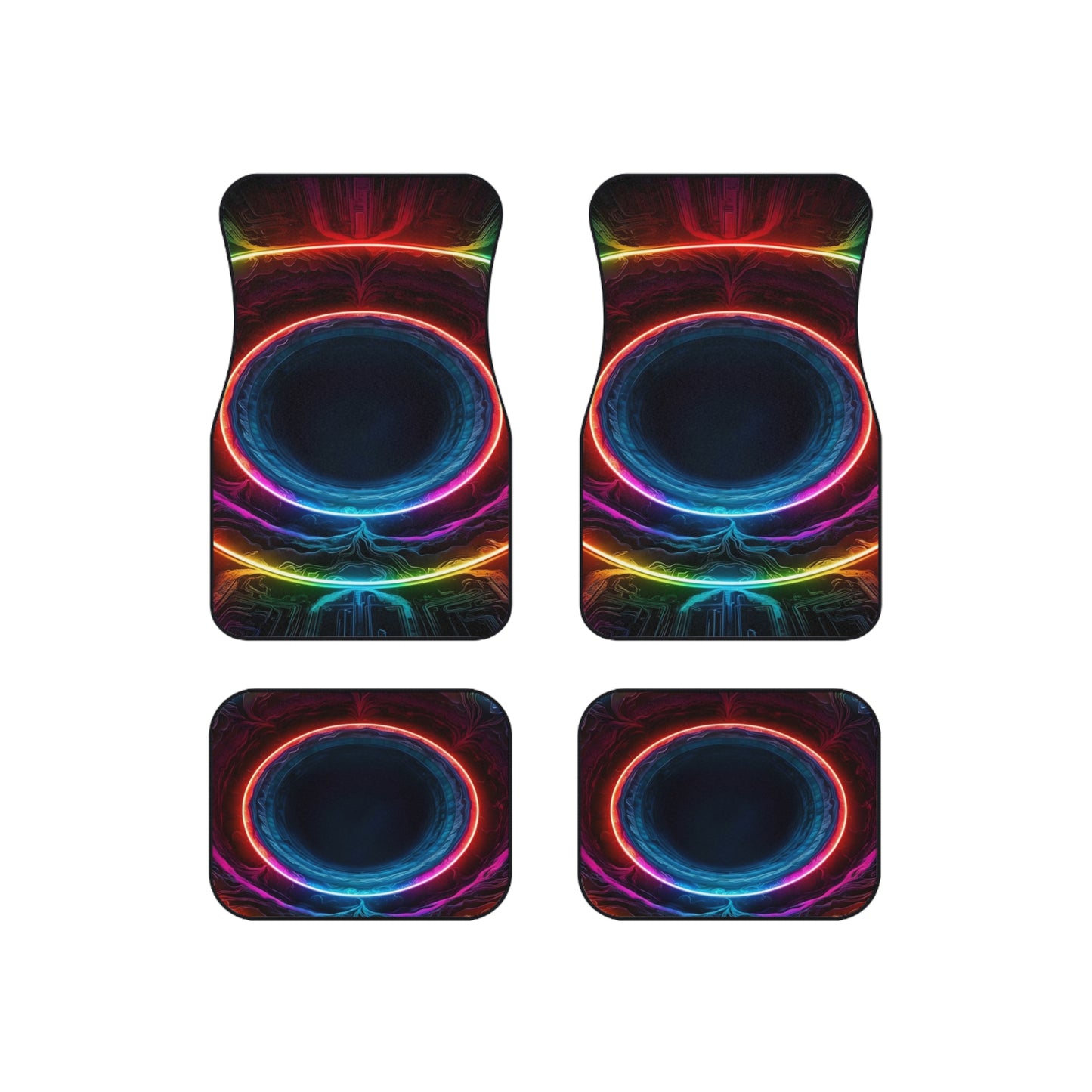 ✨ Spellbound Style: 4-Piece Enchanted Car Mats 🌟🚗🔮