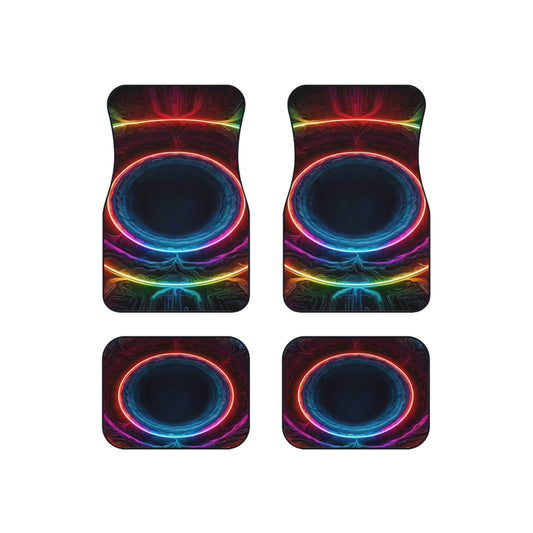 ✨ Spellbound Style: 4-Piece Enchanted Car Mats 🌟🚗🔮