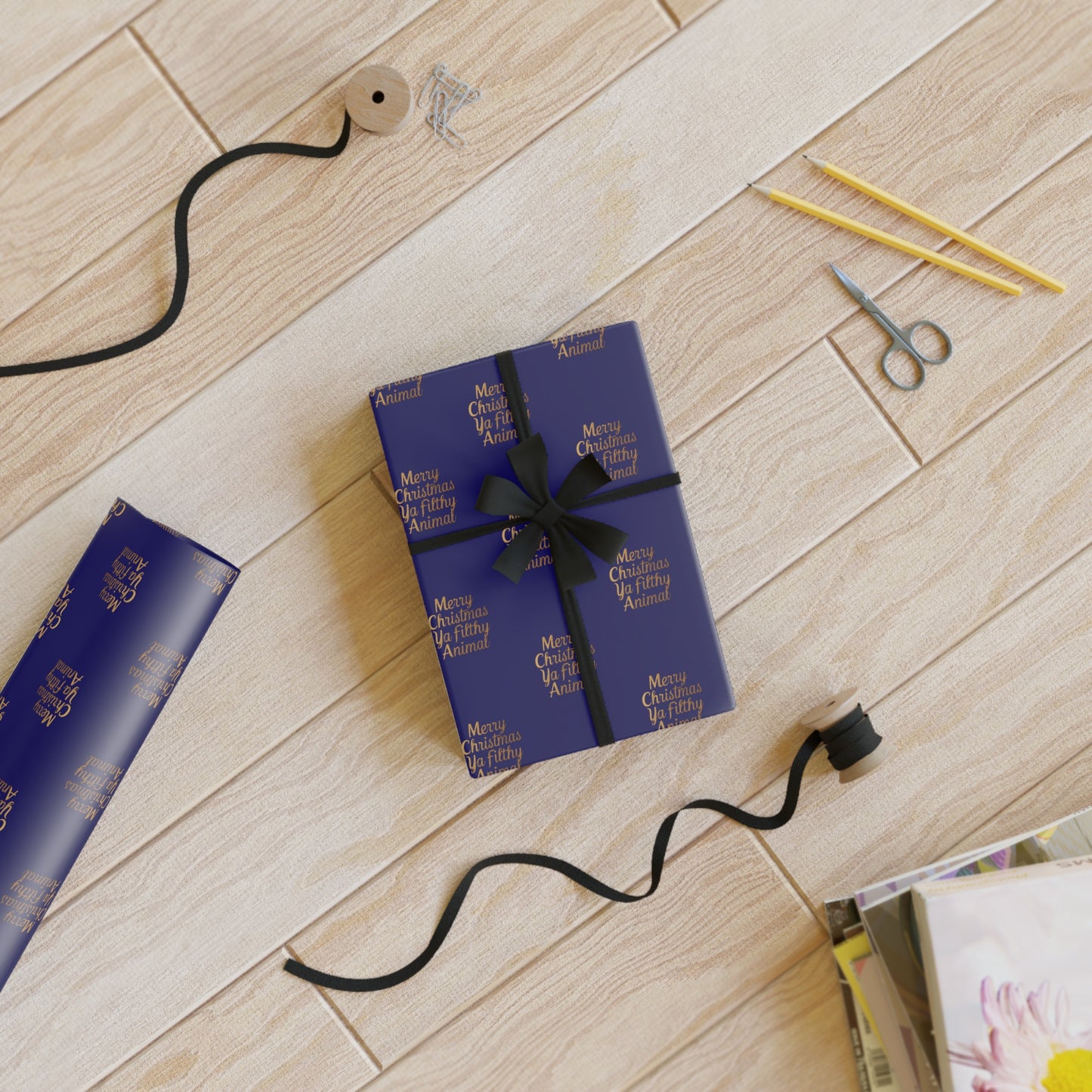 🎄✨ Enchanted Christmas Wrapping Paper – Holiday Magic in Every Fold 🎁❄️🌟