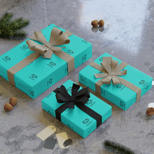 ♓ Enchanted Pisces Wrapping Paper – A Dreamy Birthday Tide in Every Fold 🌙🐟✨