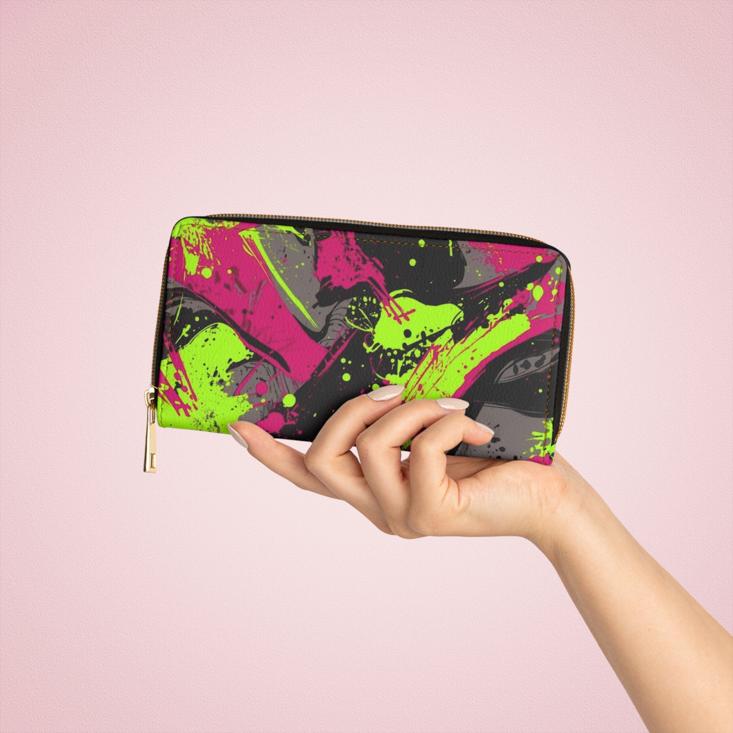 💎✨ Mystical Magic: The Enchanted Zippered Wallet of Elegance & Wonder 🔮💖🌙
