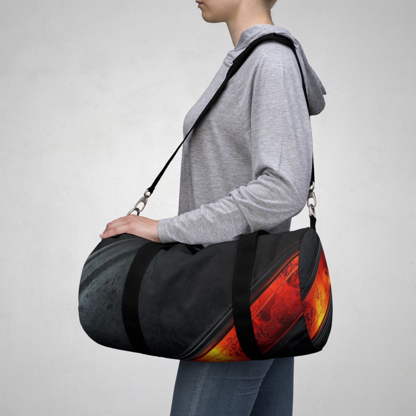 The Razzle-Dazzle Duffle Bag – One-of-a-Kind Design 🎨🔥