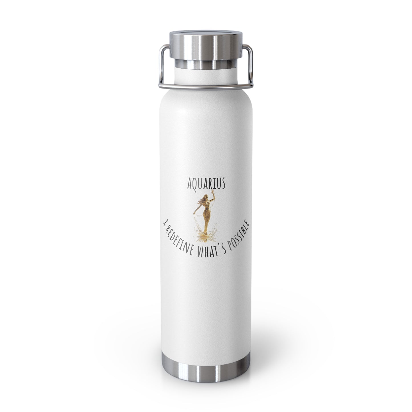 ✨🔮 Enchanted Aquarius Copper Insulated Bottle – 22oz of Temperature Magic! 🔮✨