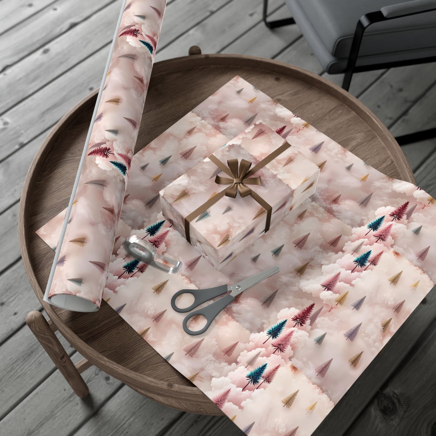 Enchanted Christmas Wrapping Paper – A Holiday Dazzle in Every Fold 🎀✨