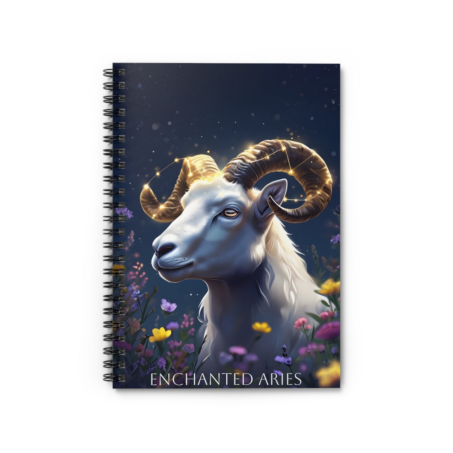 🔥🌟 Enchanted Aries Zodiac Journal – A Spirited Notebook for Bold Dreamers & Trailblazers ♈📖