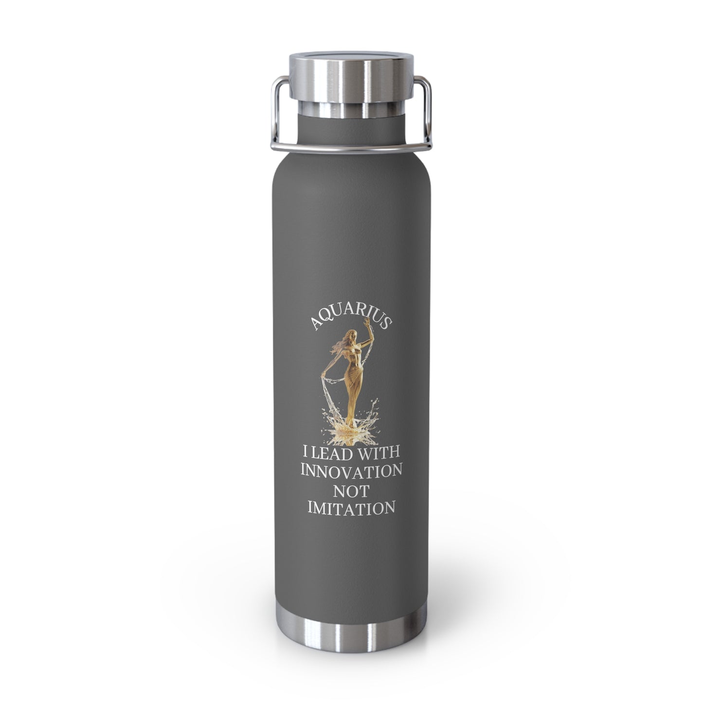♒ Aquarius Statement Bottle | The Enchanted Vessel™ Collection