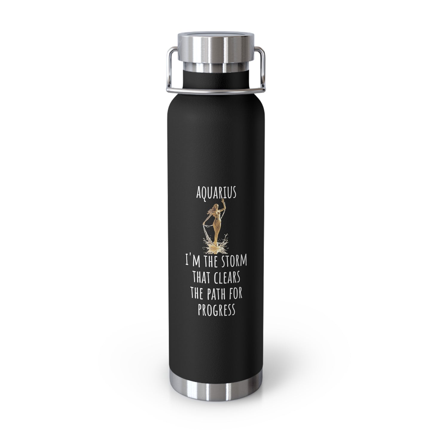 ✨🔮 Enchanted Aquarius Copper Insulated Bottle – 22oz of Temperature Magic! 🔮✨
