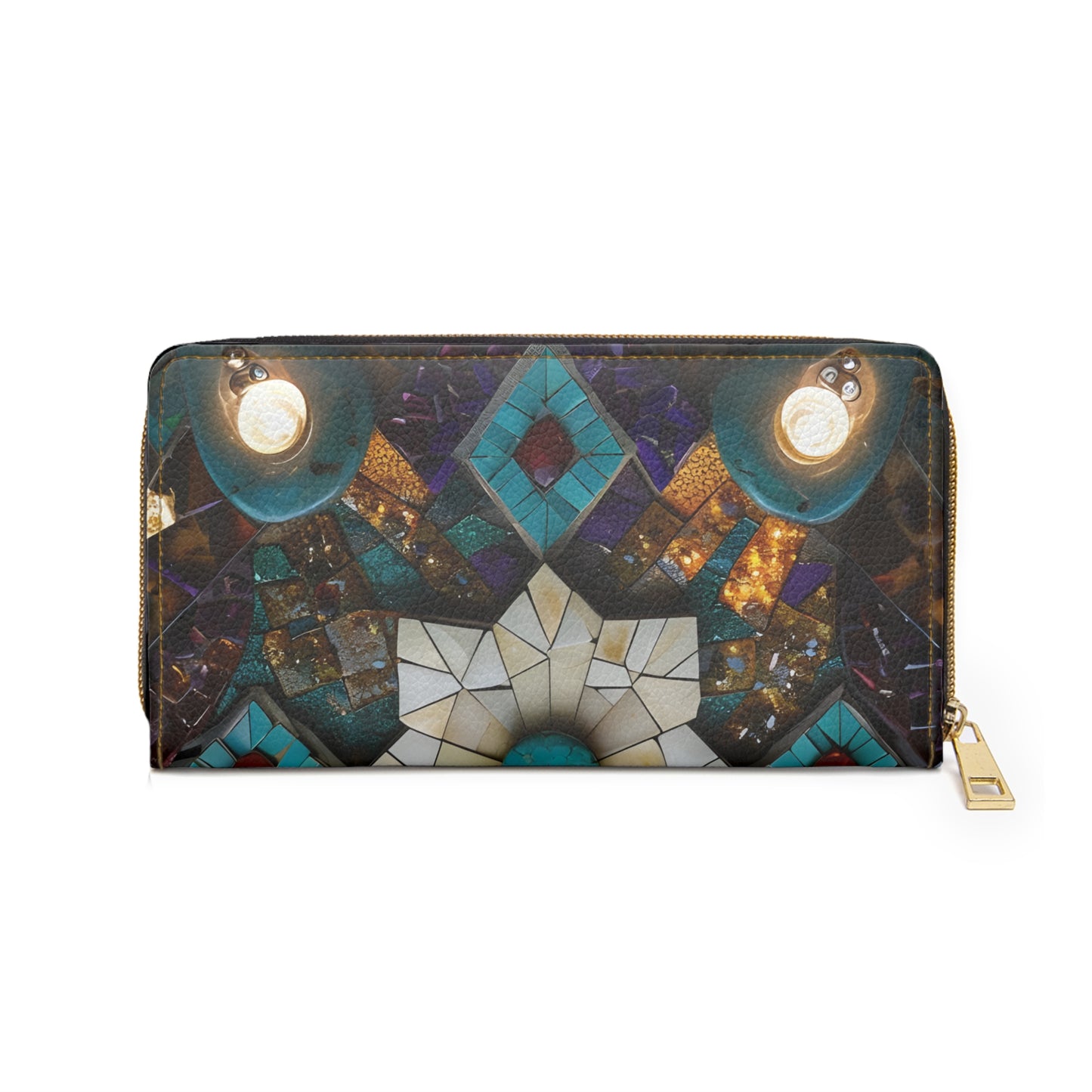 💎✨ Mystical Magic: The Enchanted Zippered Wallet of Elegance & Wonder 🔮💖🌙