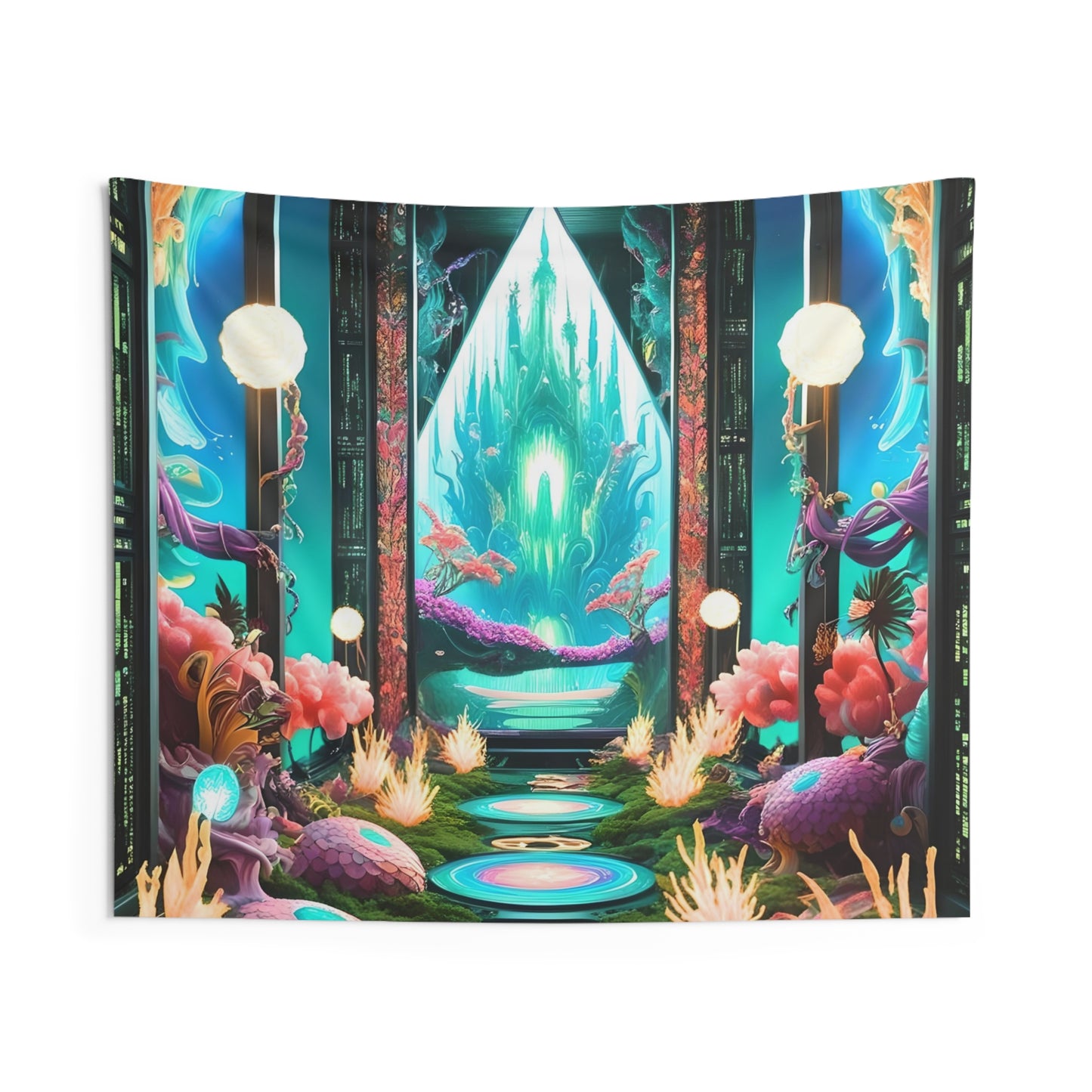 🌟✨ Mystical Aura: Enchanted Tapestry for Your Magical Wall and Captivating Photography Backdrops 📸🪄🌙