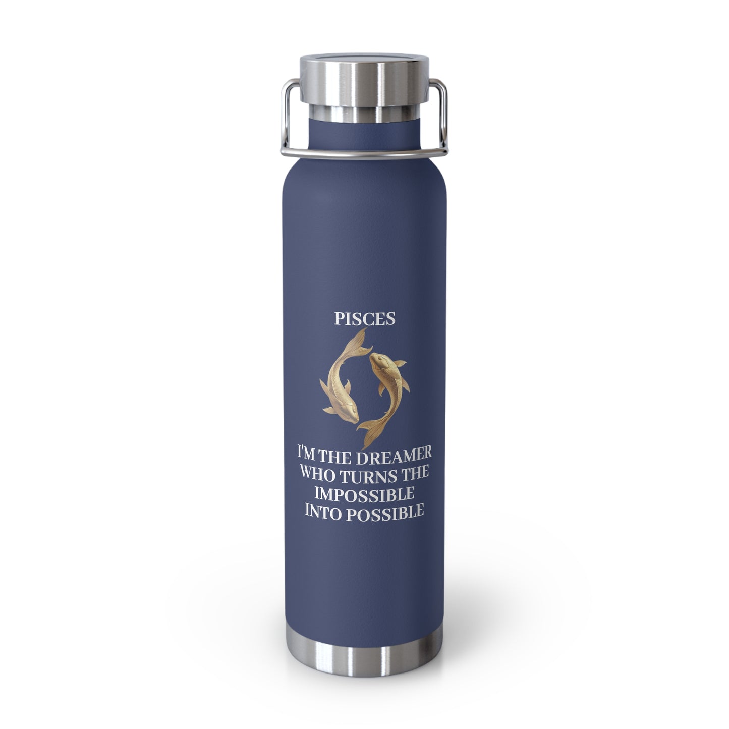 ♓ Pisces Statement Bottle | The Enchanted Vessel™ Collection