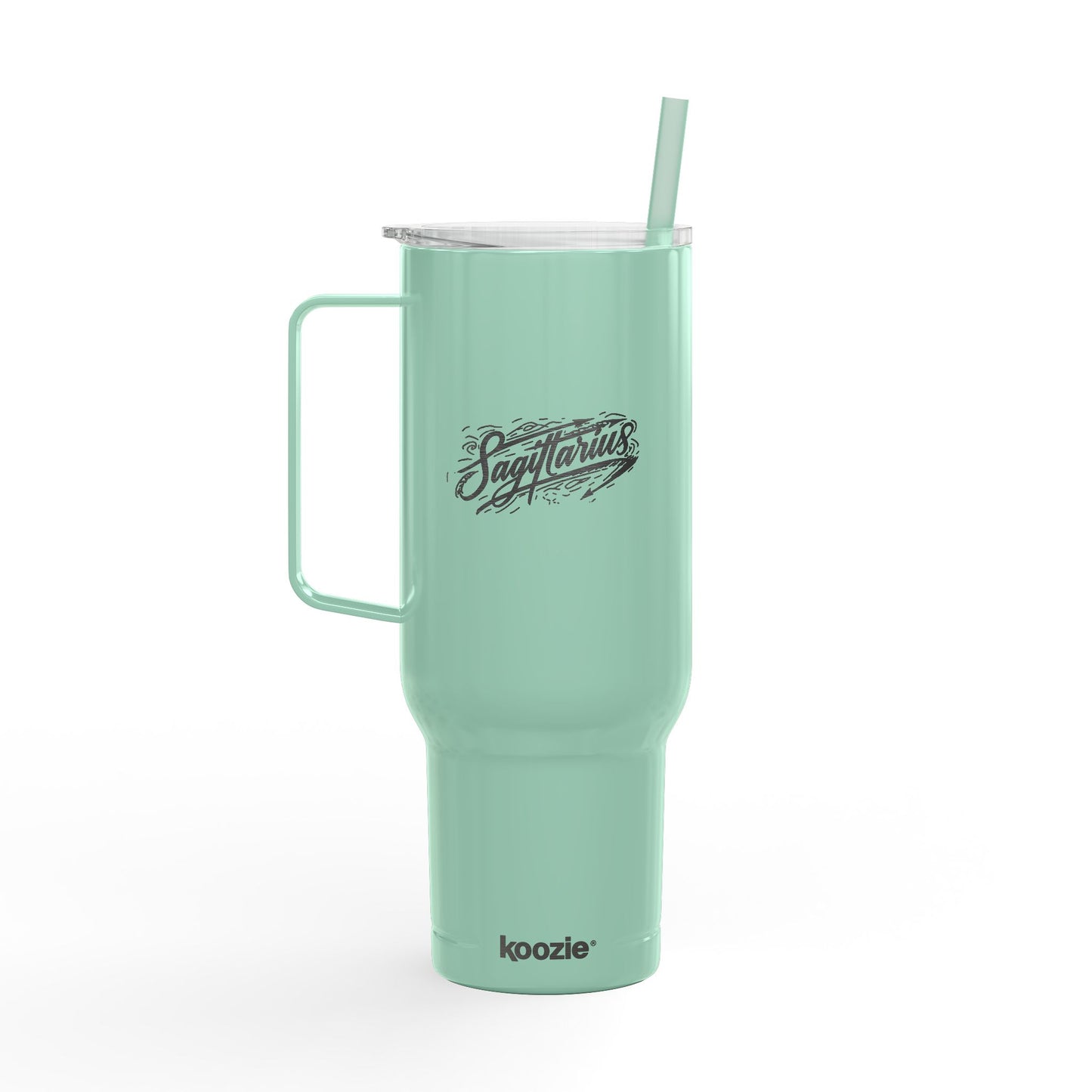 Cosmic Sagittarius Signatures ✨ 40oz Engraved Zodiac Tumbler