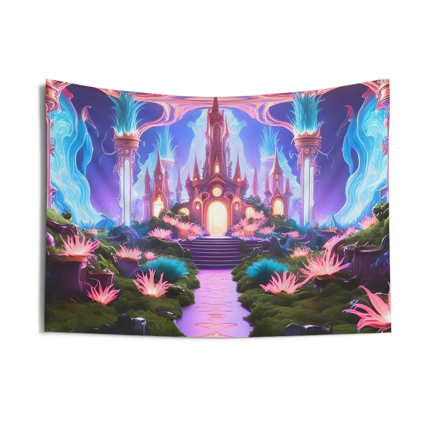 🌟✨ Mystical Aura: Enchanted Tapestry for Your Magical Wall and Captivating Photography Backdrops 📸🪄🌙