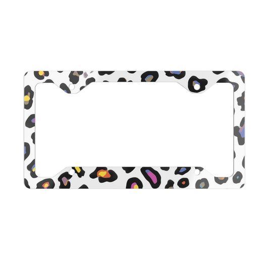 ✨🚗 The Enchanted Drive: Glossed Glory License Plate Frame – Luxury Custom Metal Accent 💎🌙